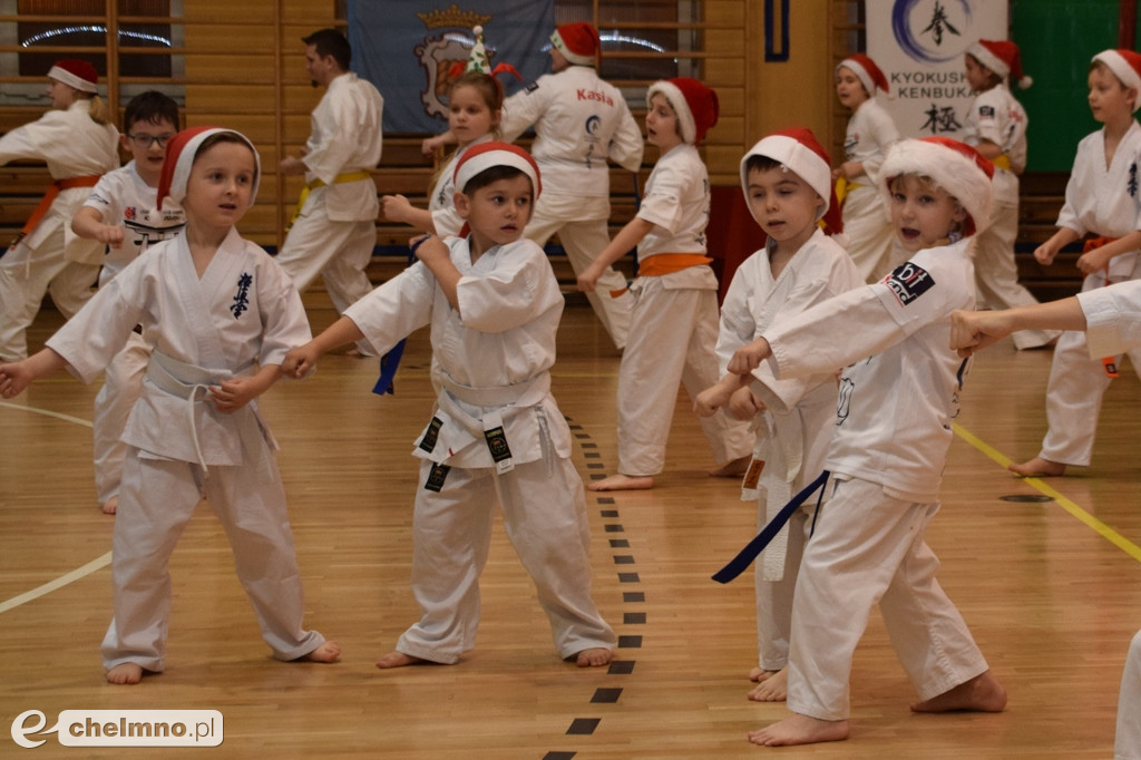 Świąteczny trening Chełmińskiego Klubu Kyokushin Karate