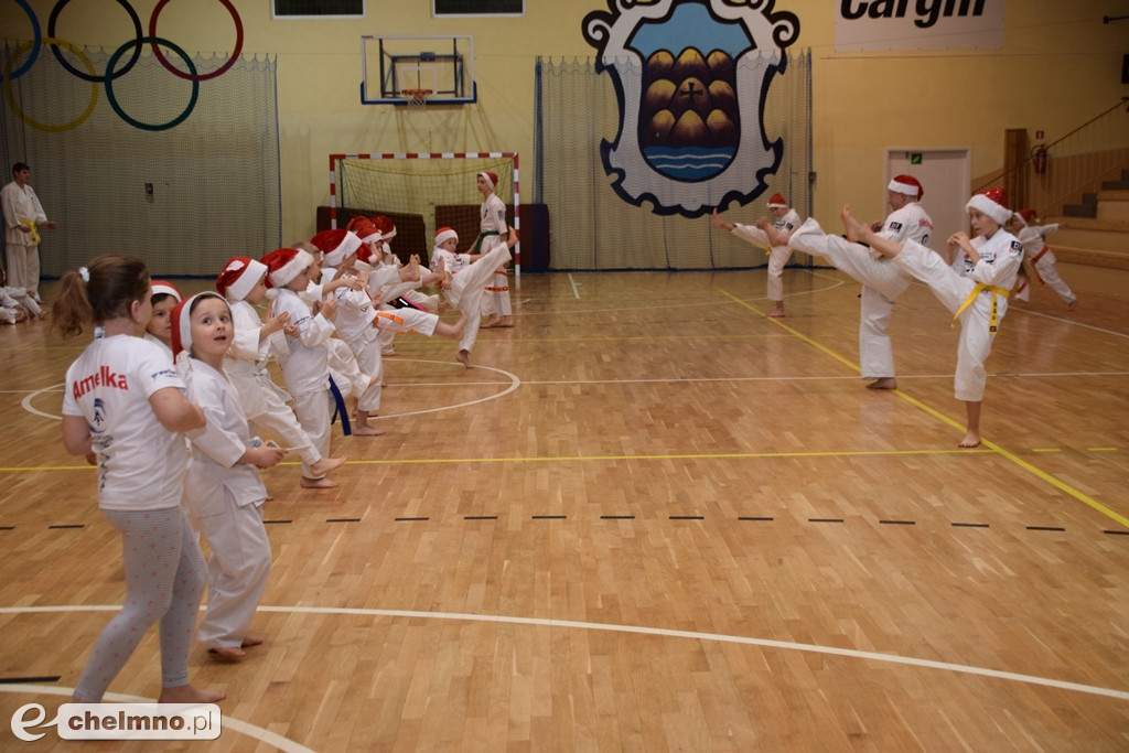 Świąteczny trening Chełmińskiego Klubu Kyokushin Karate