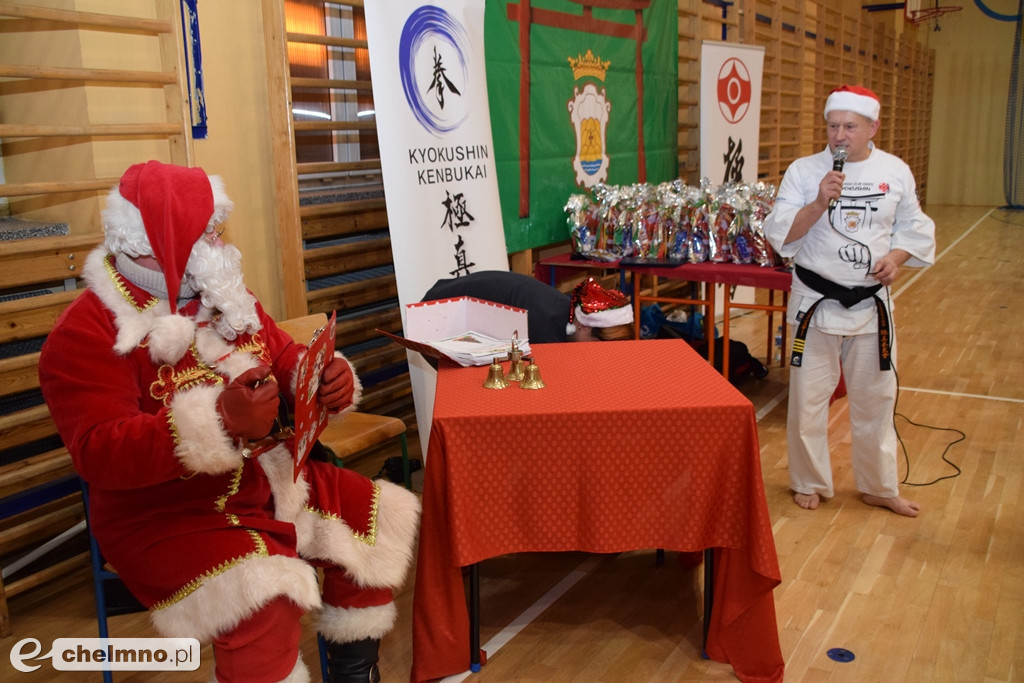 Świąteczny trening Chełmińskiego Klubu Kyokushin Karate