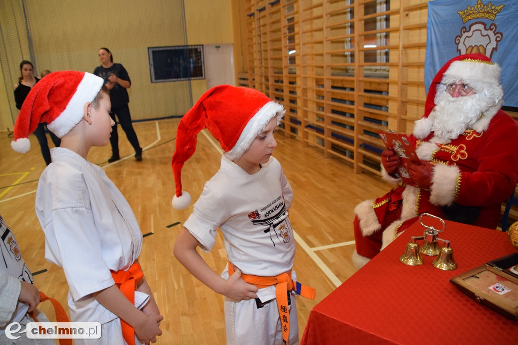 Świąteczny trening Chełmińskiego Klubu Kyokushin Karate