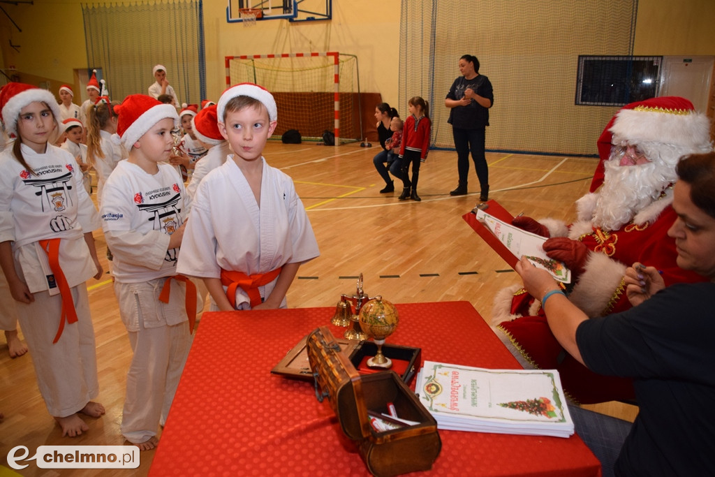 Świąteczny trening Chełmińskiego Klubu Kyokushin Karate