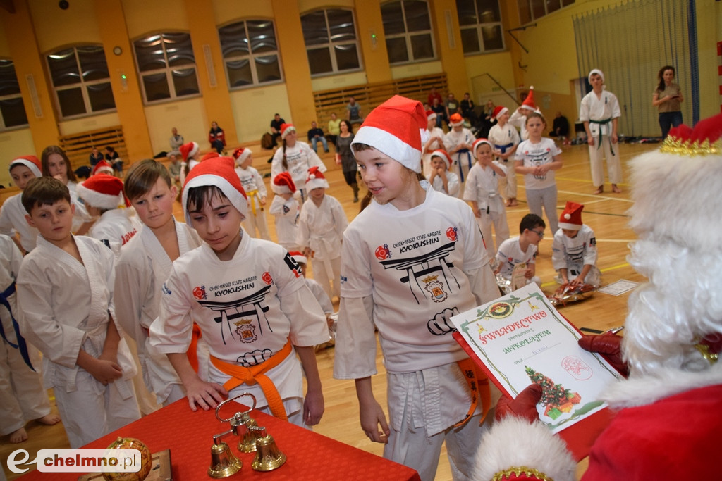 Świąteczny trening Chełmińskiego Klubu Kyokushin Karate