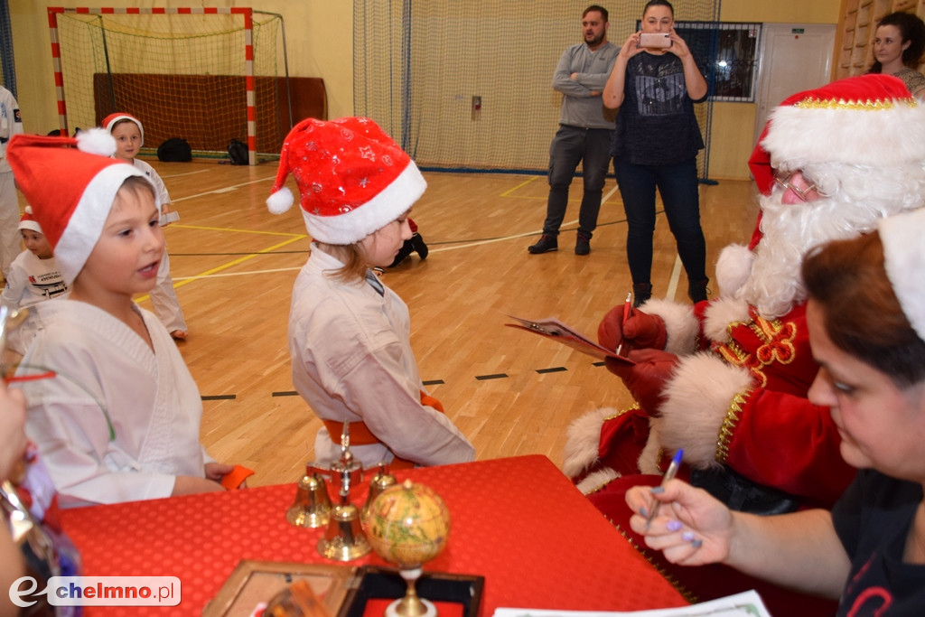 Świąteczny trening Chełmińskiego Klubu Kyokushin Karate