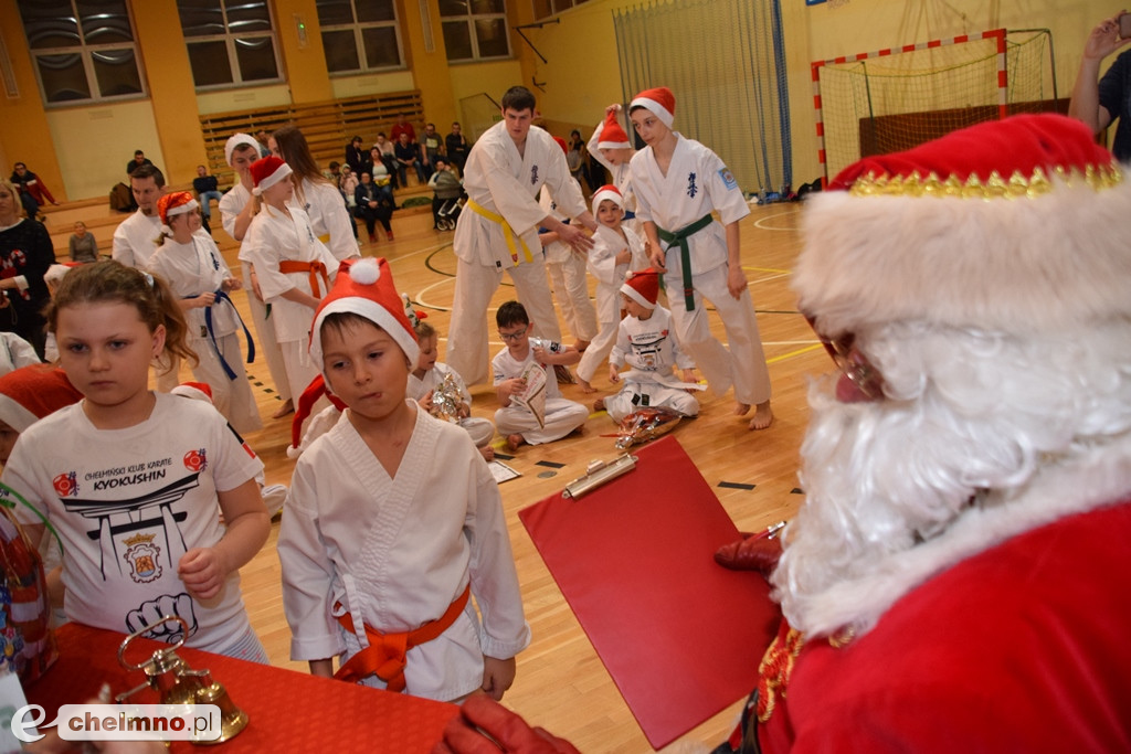 Świąteczny trening Chełmińskiego Klubu Kyokushin Karate