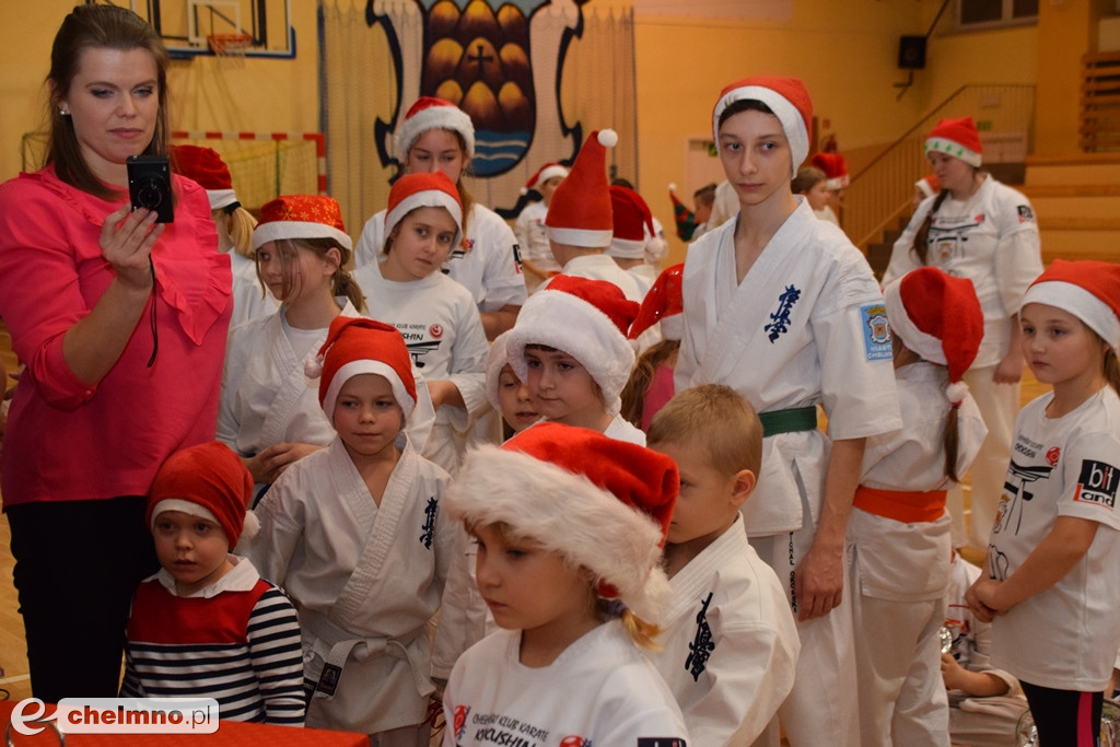Świąteczny trening Chełmińskiego Klubu Kyokushin Karate