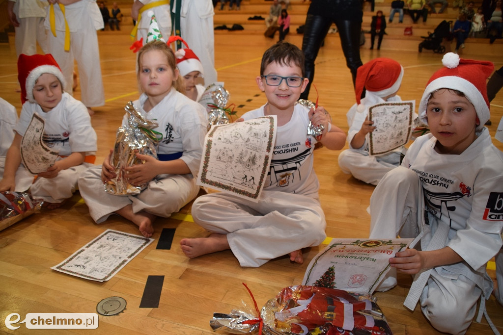 Świąteczny trening Chełmińskiego Klubu Kyokushin Karate