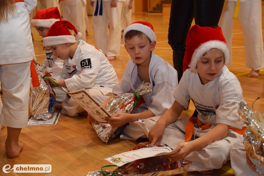 Świąteczny trening Chełmińskiego Klubu Kyokushin Karate