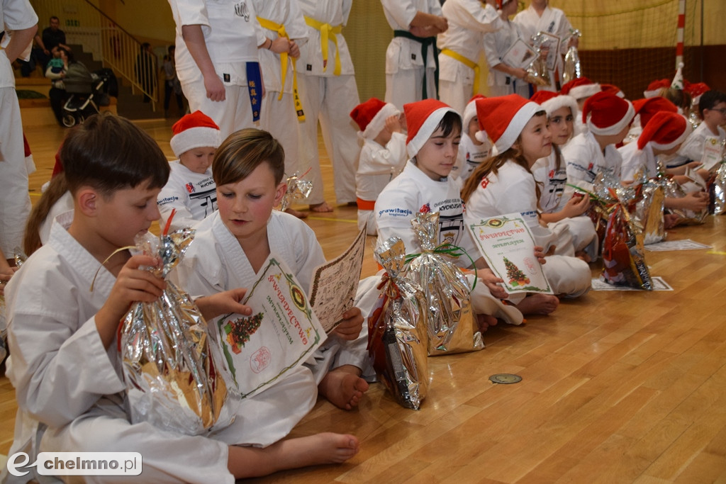 Świąteczny trening Chełmińskiego Klubu Kyokushin Karate