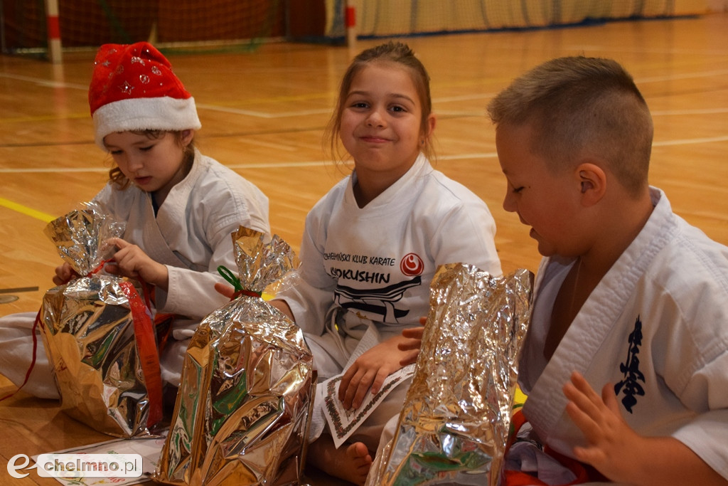 Świąteczny trening Chełmińskiego Klubu Kyokushin Karate