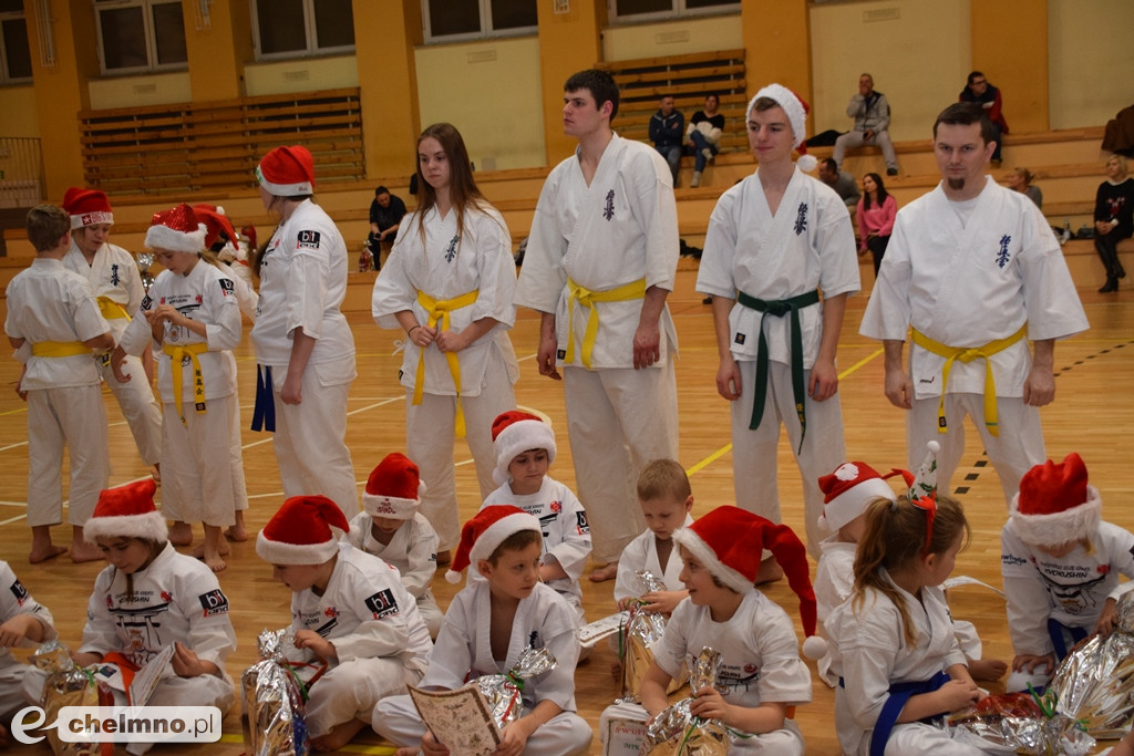 Świąteczny trening Chełmińskiego Klubu Kyokushin Karate