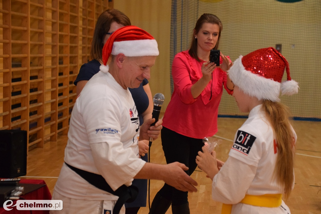 Świąteczny trening Chełmińskiego Klubu Kyokushin Karate