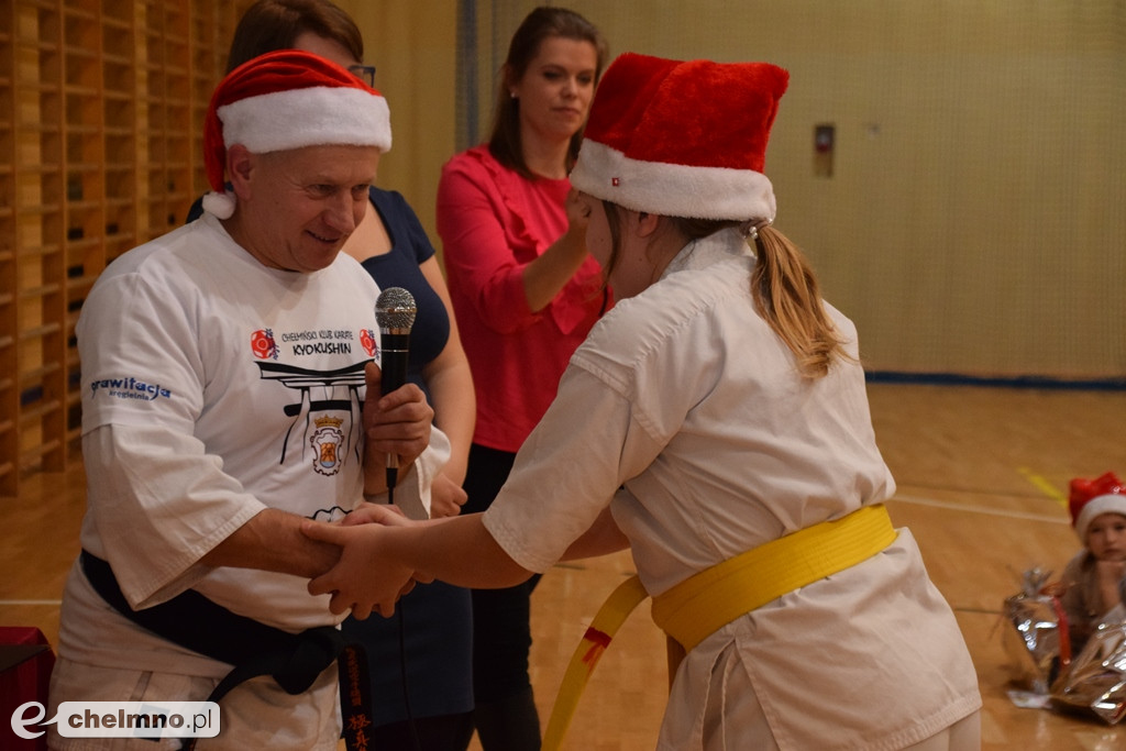 Świąteczny trening Chełmińskiego Klubu Kyokushin Karate