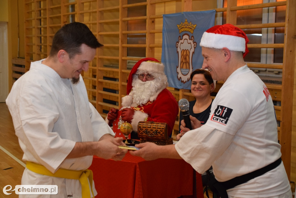 Świąteczny trening Chełmińskiego Klubu Kyokushin Karate