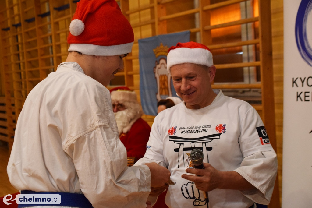 Świąteczny trening Chełmińskiego Klubu Kyokushin Karate