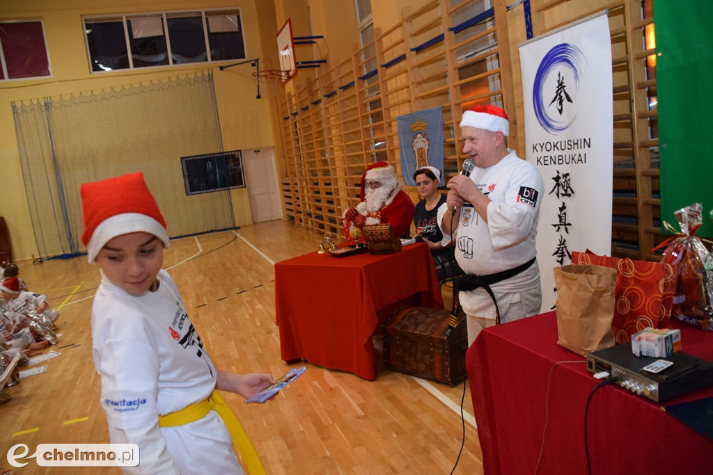 Świąteczny trening Chełmińskiego Klubu Kyokushin Karate