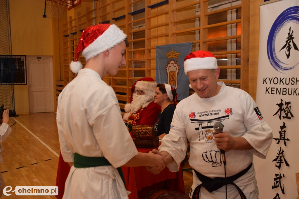 Świąteczny trening Chełmińskiego Klubu Kyokushin Karate