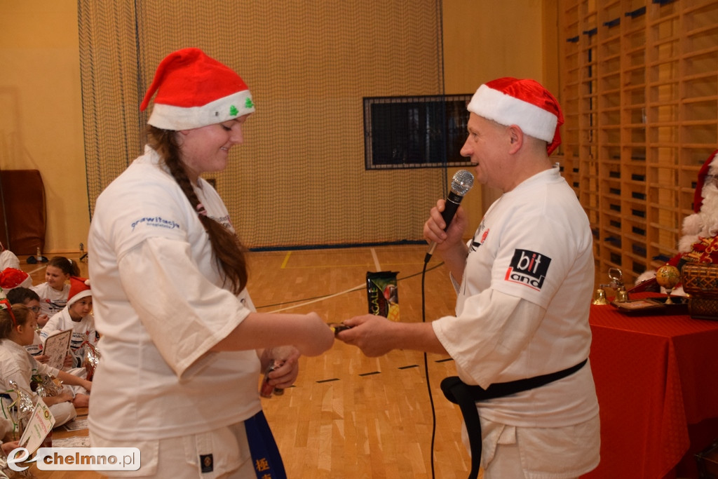 Świąteczny trening Chełmińskiego Klubu Kyokushin Karate