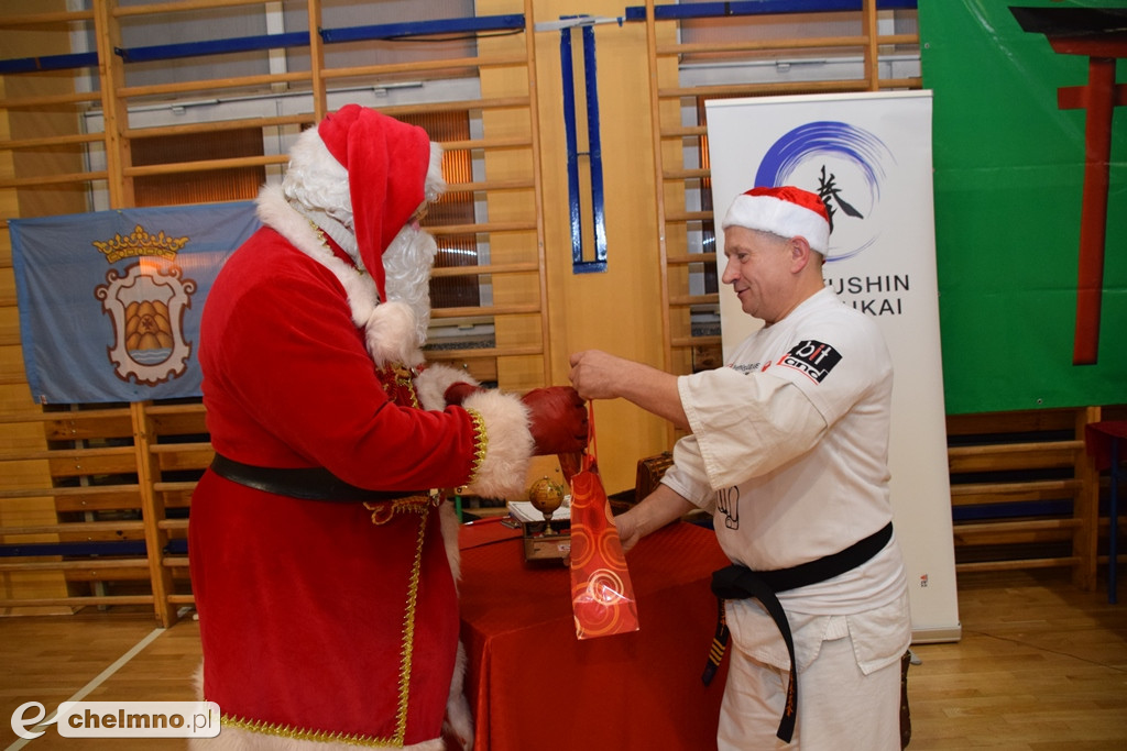 Świąteczny trening Chełmińskiego Klubu Kyokushin Karate