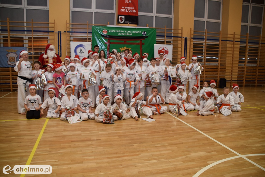 Świąteczny trening Chełmińskiego Klubu Kyokushin Karate