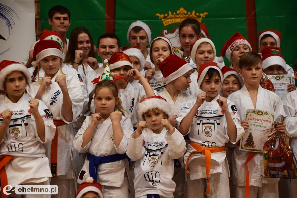 Świąteczny trening Chełmińskiego Klubu Kyokushin Karate