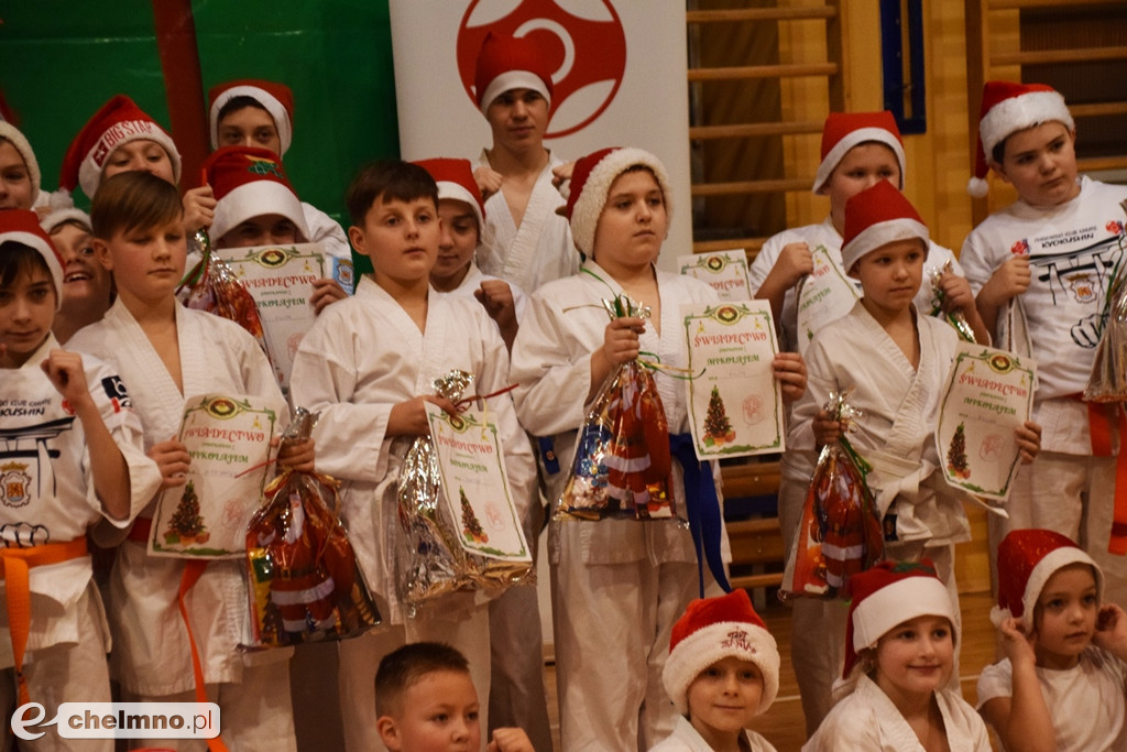 Świąteczny trening Chełmińskiego Klubu Kyokushin Karate