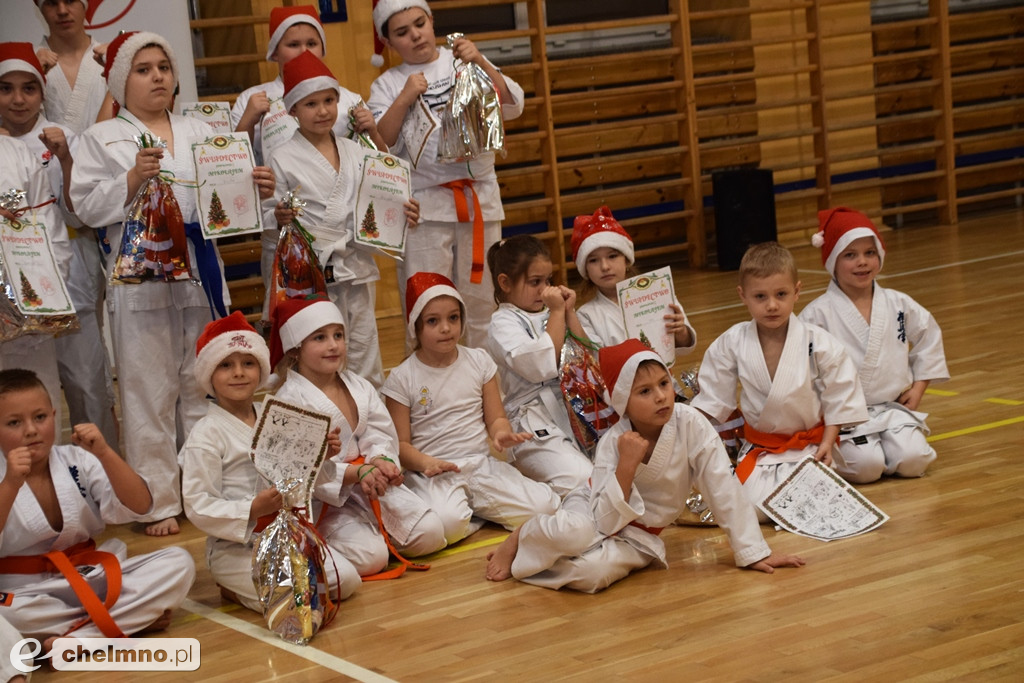 Świąteczny trening Chełmińskiego Klubu Kyokushin Karate