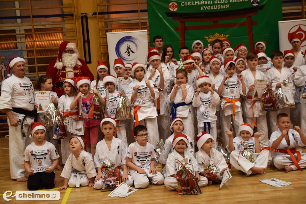 Świąteczny trening Chełmińskiego Klubu Kyokushin Karate