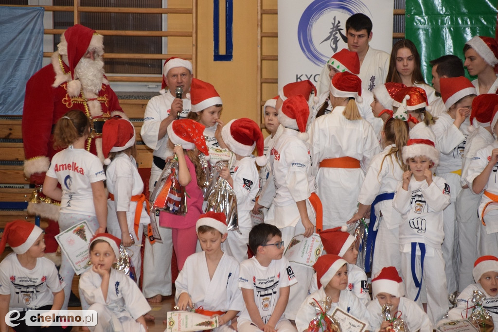 Świąteczny trening Chełmińskiego Klubu Kyokushin Karate