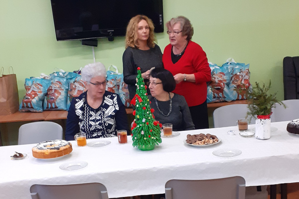 Spotkanie Wigilijne uczestników Klubiku Seniora