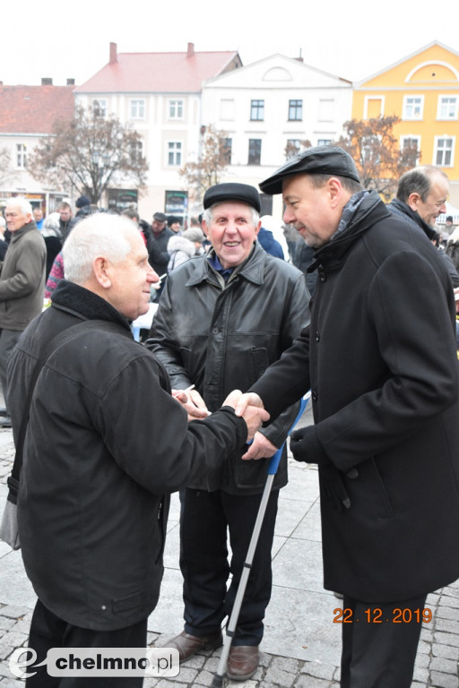 Wzruszające chwile podczas II Wigilii Miejskiej