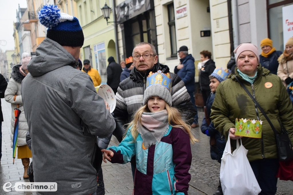 Uroczysty przemarsz Orszaku Trzech Króli