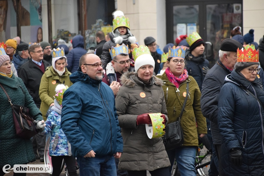 Uroczysty przemarsz Orszaku Trzech Króli