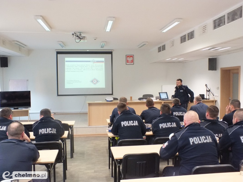 Szkolenie funkcjonariuszy z transportu drogowego