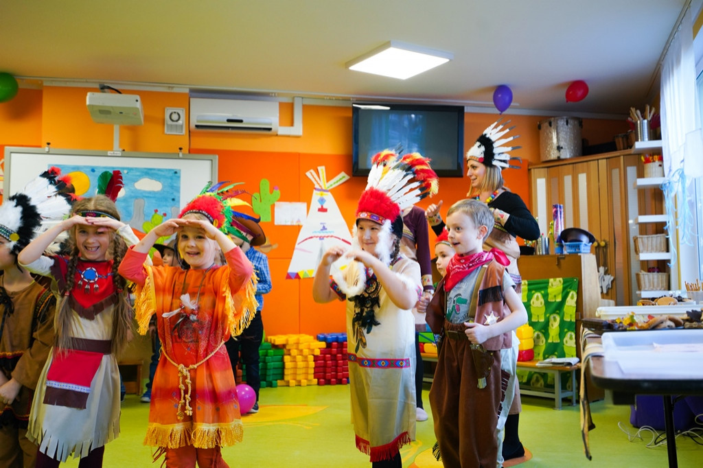 Bale karnawałowe w Niepublicznym Przedszkolu Brzdąc