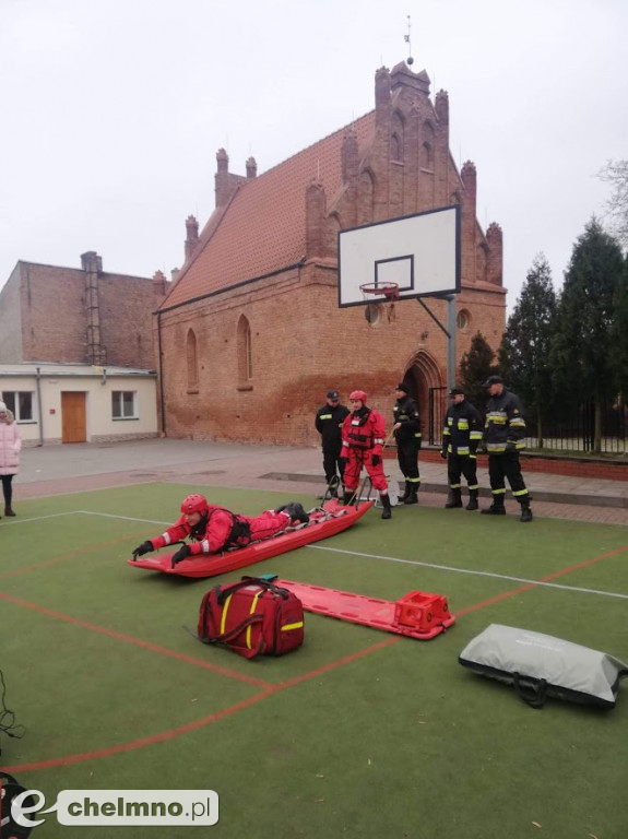 Spotkanie edukacyjne: bezpieczne ferie w Dwójce