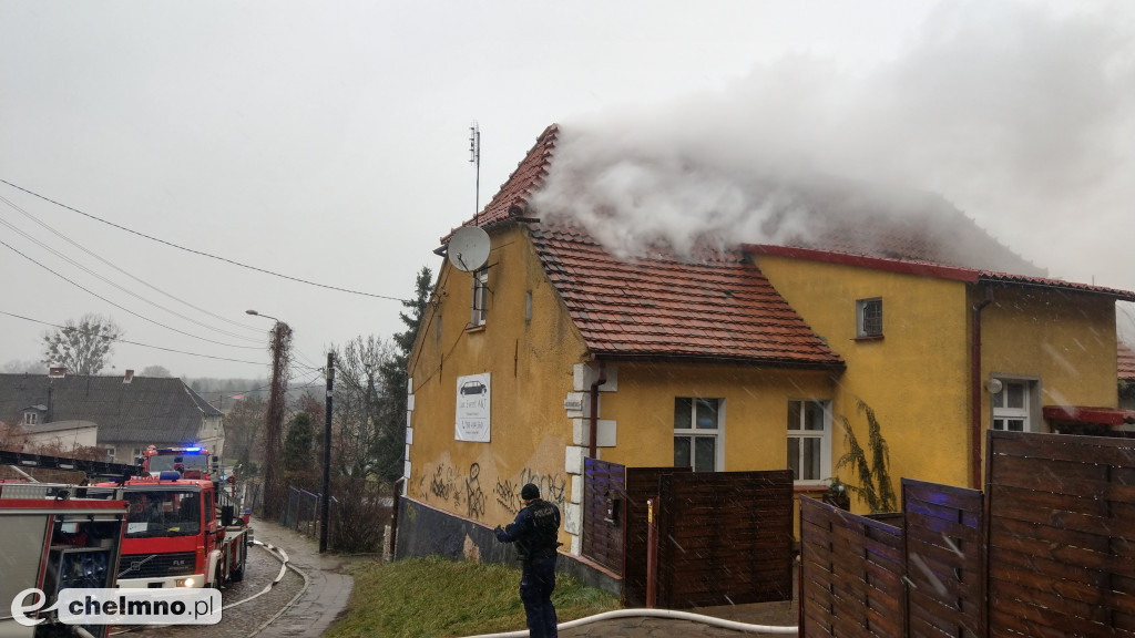 Pożar w budynku wielorodzinnym przy ul. Kilińskiego