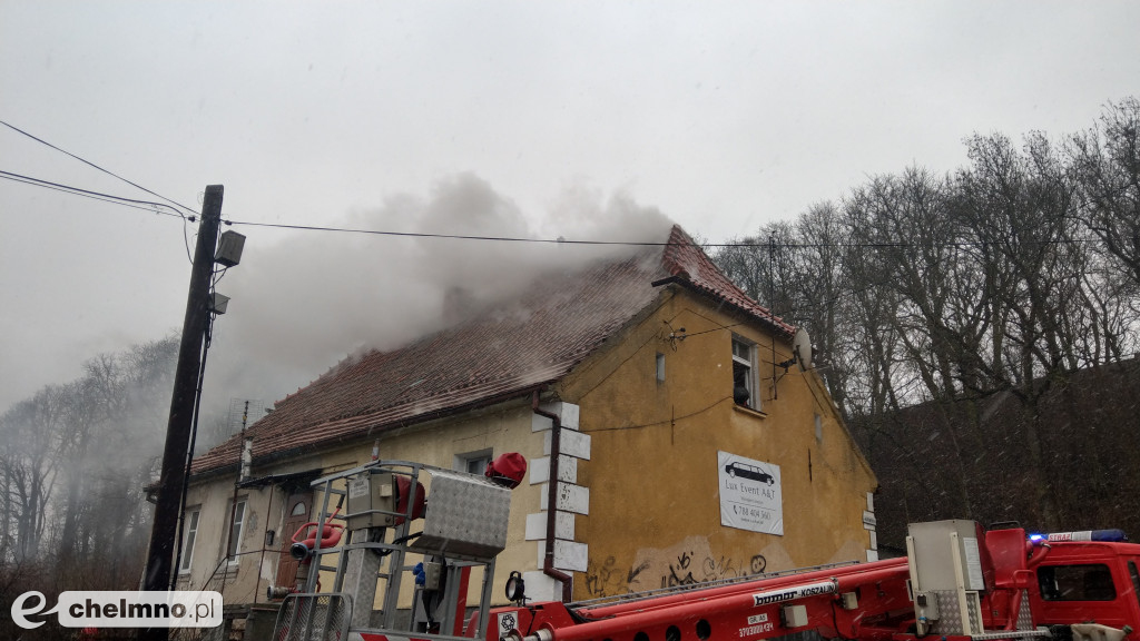 Pożar w budynku wielorodzinnym przy ul. Kilińskiego