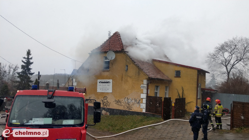 Pożar w budynku wielorodzinnym przy ul. Kilińskiego