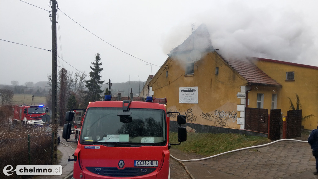Pożar w budynku wielorodzinnym przy ul. Kilińskiego