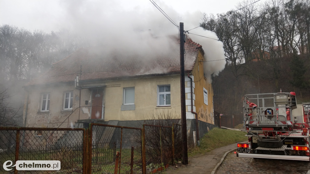 Pożar w budynku wielorodzinnym przy ul. Kilińskiego