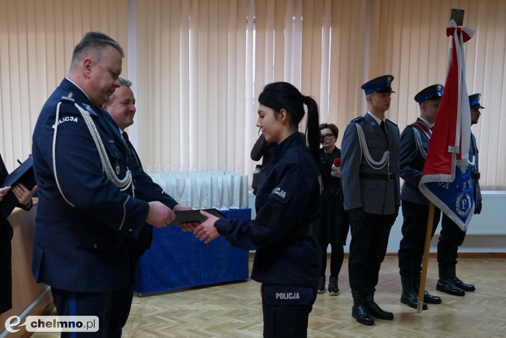 Uroczyste ślubowanie nowo przyjętych Policjantów