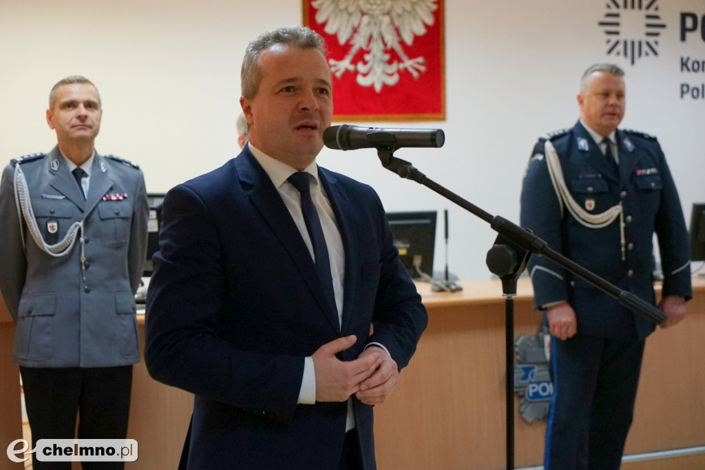 Uroczyste ślubowanie nowo przyjętych Policjantów
