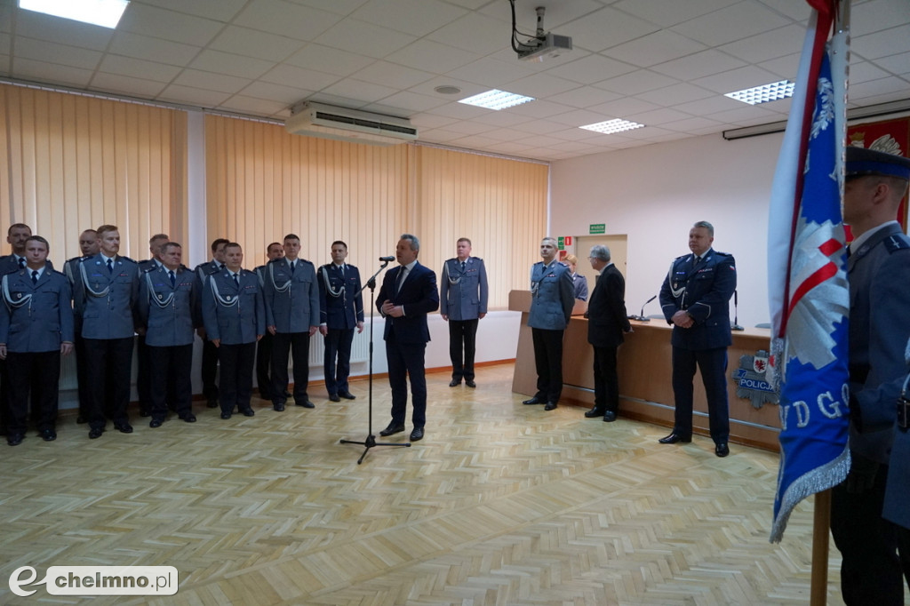 Uroczyste ślubowanie nowo przyjętych Policjantów