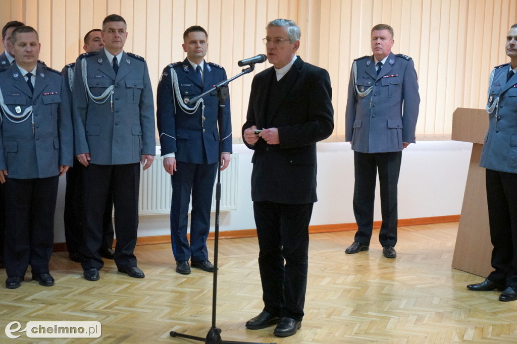 Uroczyste ślubowanie nowo przyjętych Policjantów