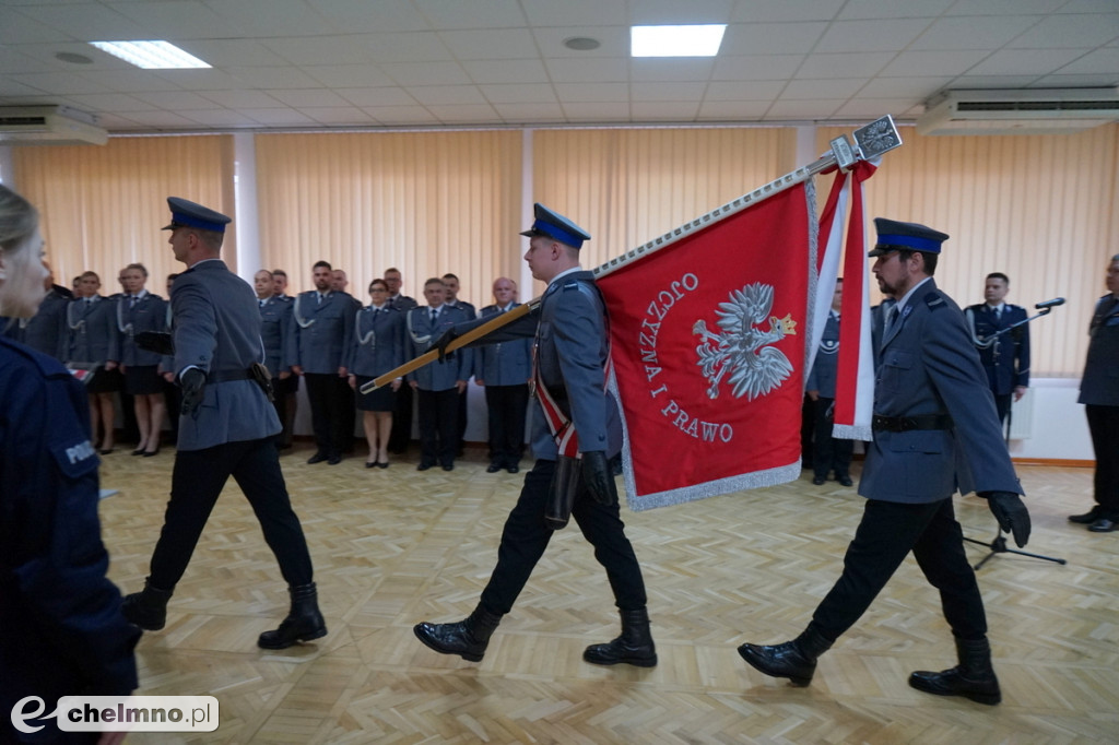 Uroczyste ślubowanie nowo przyjętych Policjantów