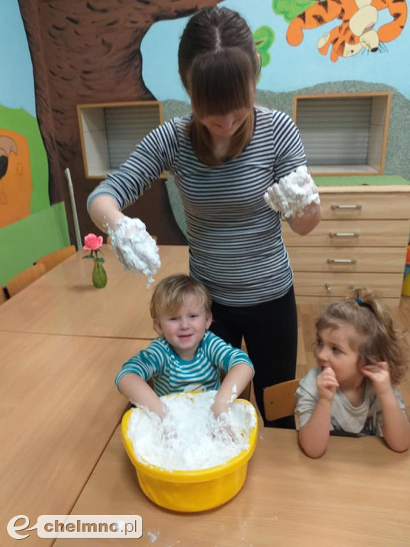 Przedszkolaki z Brzdąca radośnie spędzają czas podczas ferii