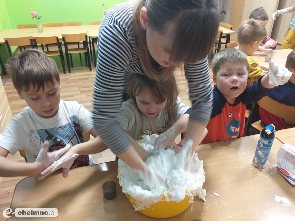 Przedszkolaki z Brzdąca radośnie spędzają czas podczas ferii