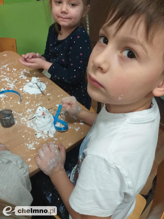 Przedszkolaki z Brzdąca radośnie spędzają czas podczas ferii