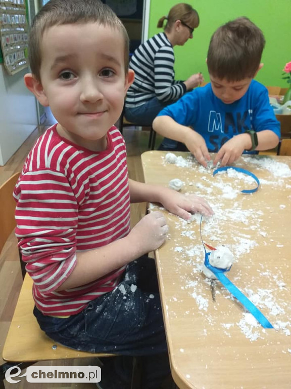 Przedszkolaki z Brzdąca radośnie spędzają czas podczas ferii