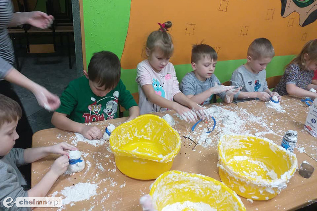 Przedszkolaki z Brzdąca radośnie spędzają czas podczas ferii